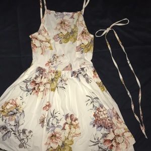 Semi formal halter top dress